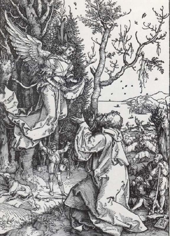 Albrecht Durer Joachim and the Angel Spain oil painting art